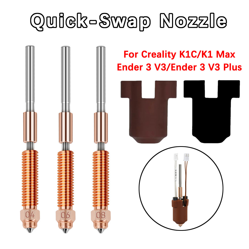 3D Printer Nozzle Brass - فوهة K1 Max سريعة التبديل K1