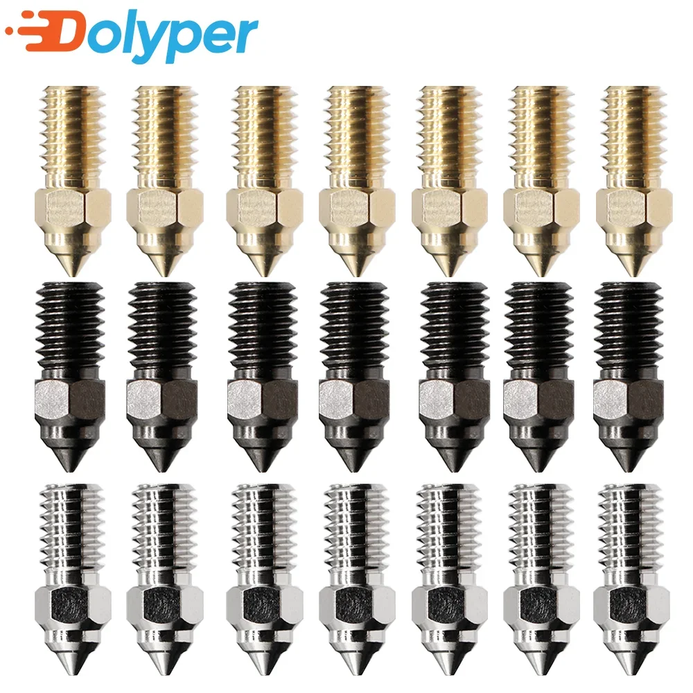3D Printer Nozzle Brass - 5/10 قطع من فوهات الطباعة ثلاثية