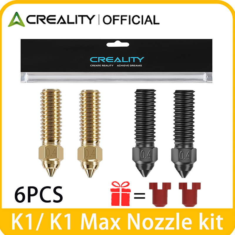 3D Printer Nozzle Brass - طقم فوهات كرياليتي الرسمي K1/K1 ماكس