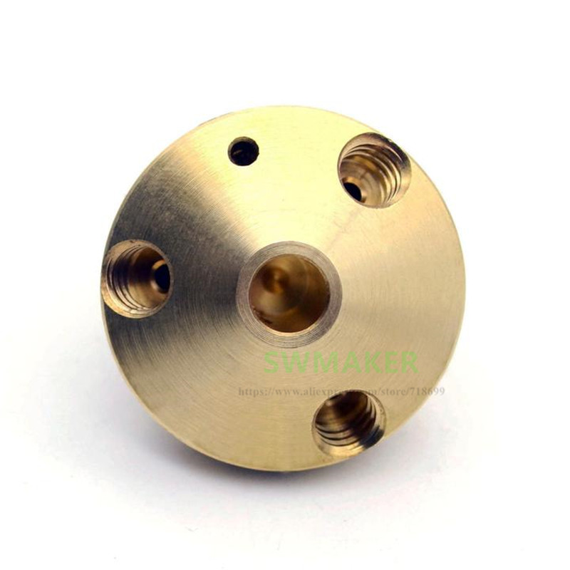 1 قطعة ثلاثية الأبعاد أجزاء ال - مراجعة 3D Printer Nozzle Brass وسعره