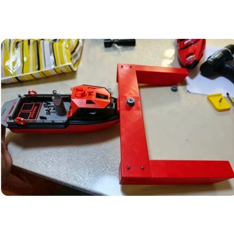 طقم قارب إنقاذ قابل للفك لقوار - مراجعة 3D Printing Rc Boat وسعره