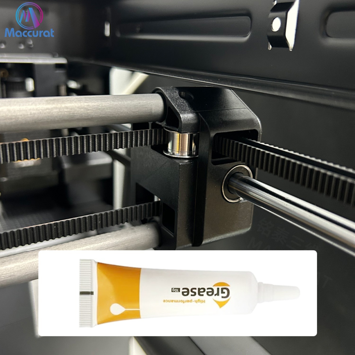 شحم تزييت التروس وشحم قضبان ال - مراجعة Creality Printer K1 وسعره