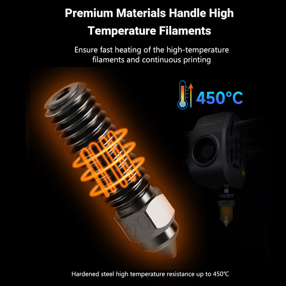 فوهة لـ Creality K1 Max Ender  - مراجعة 3D Printer Nozzle Brass وسعره