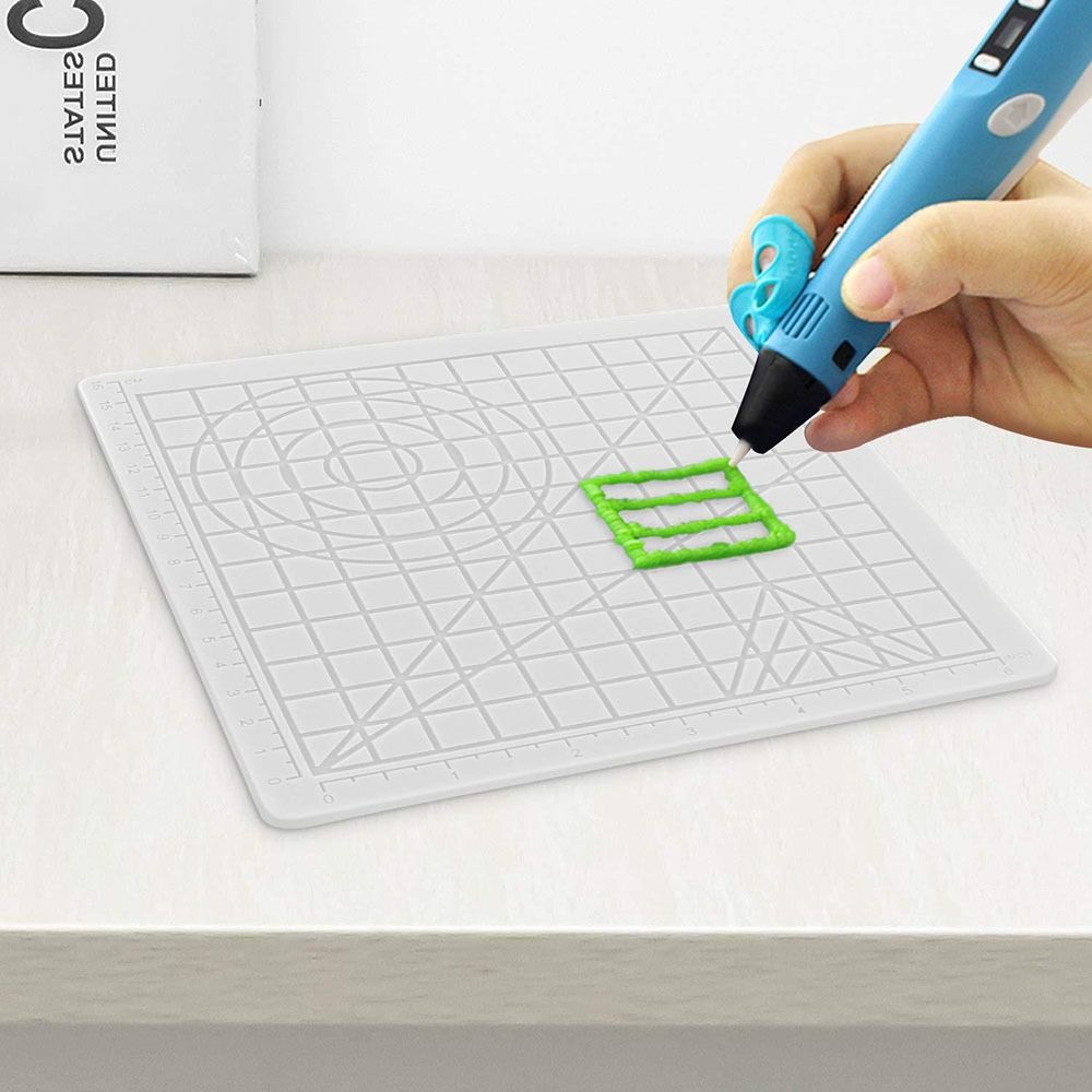 أدوات رسم متينة، وسادة سيليكون - مراجعة 3D Printing Template وسعره