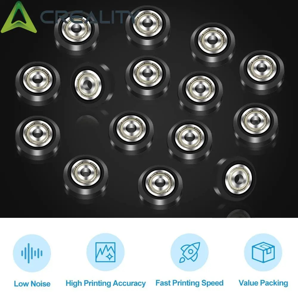 عجلة بلاستيكية من مادة POM لطا - مراجعة Creality Printer K1 وسعره