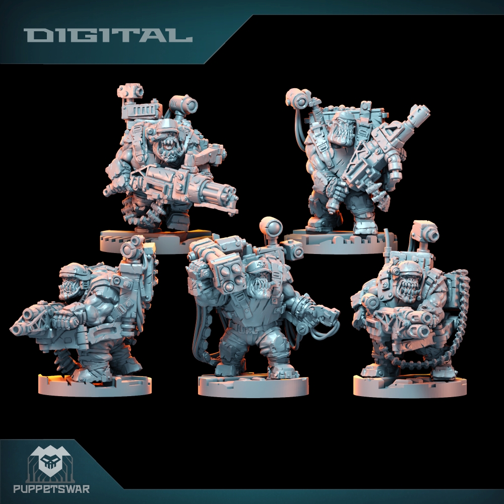 Orc Ultimate Badasses Squad، ش - مراجعة 3D Printing Ultem وسعره