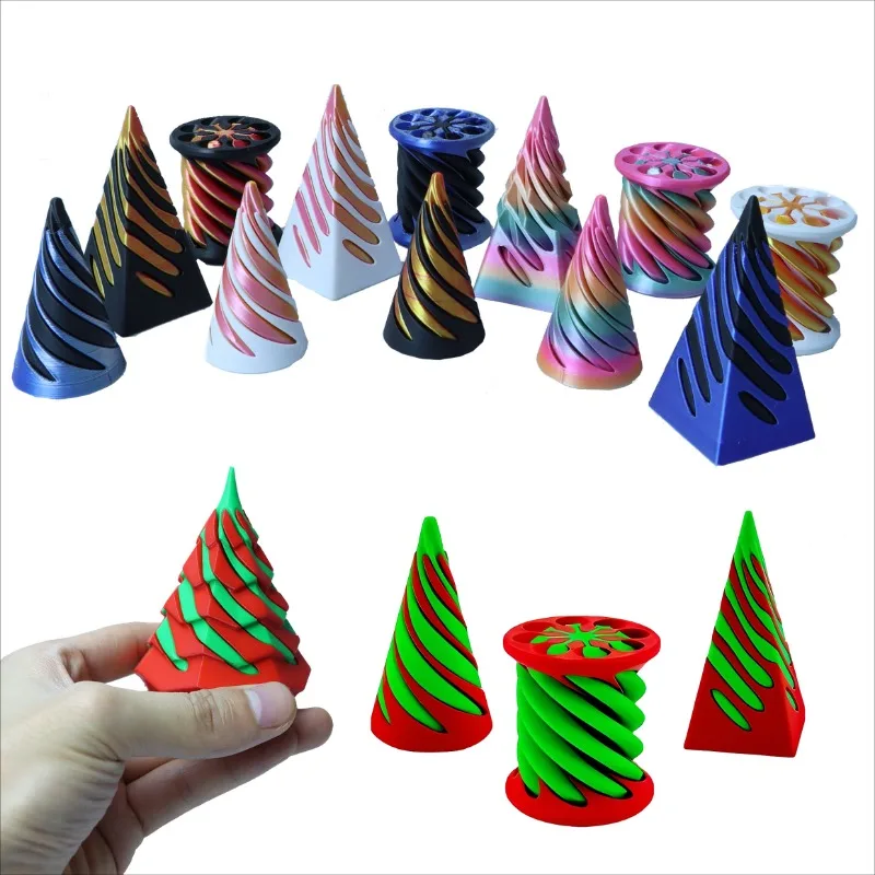 دوامة مخروط ثلاثية الأبعاد مطب - مراجعة 3D Printing Technology وسعره