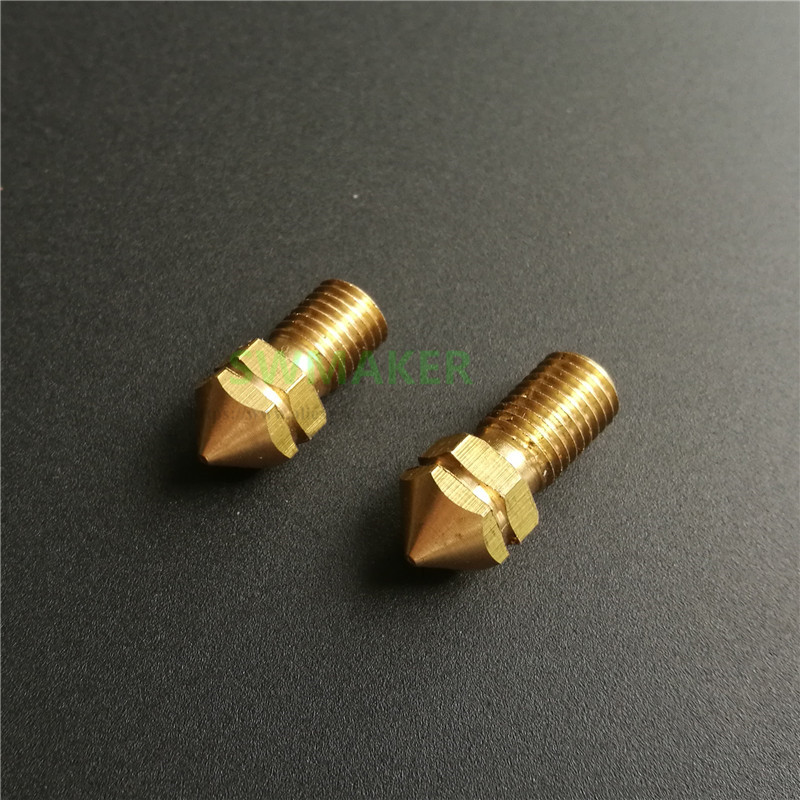 4 قطعة UM3 طابعة ثلاثية الأبعا - مراجعة 3D Printer Nozzle Brass وسعره