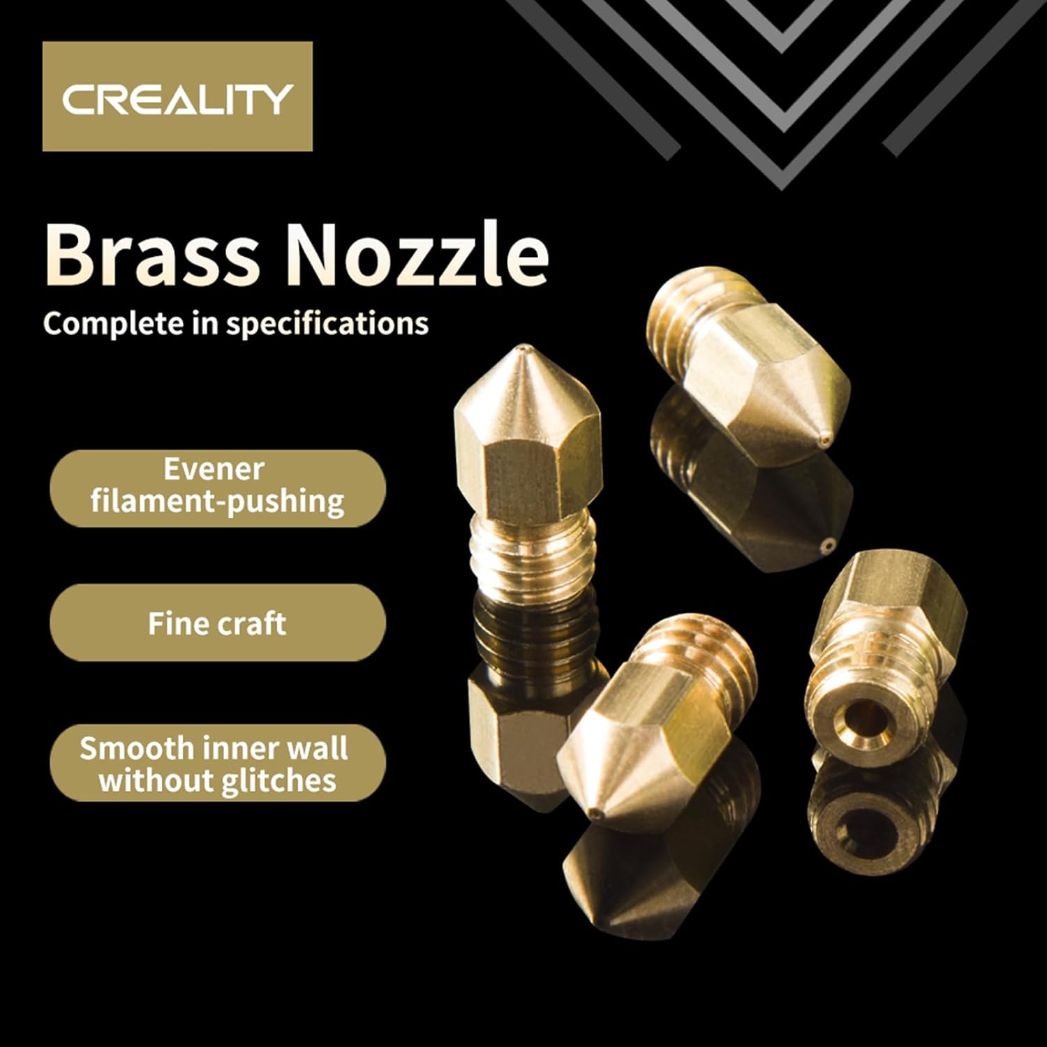 فوهات رسمية من كرياليتي Ender  - مراجعة 3D Printer Nozzle Brass وسعره
