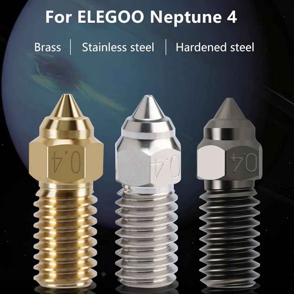 5/10 قطع من فوهات الطباعة ثلاث - مراجعة 3D Printer Nozzle Brass وسعره
