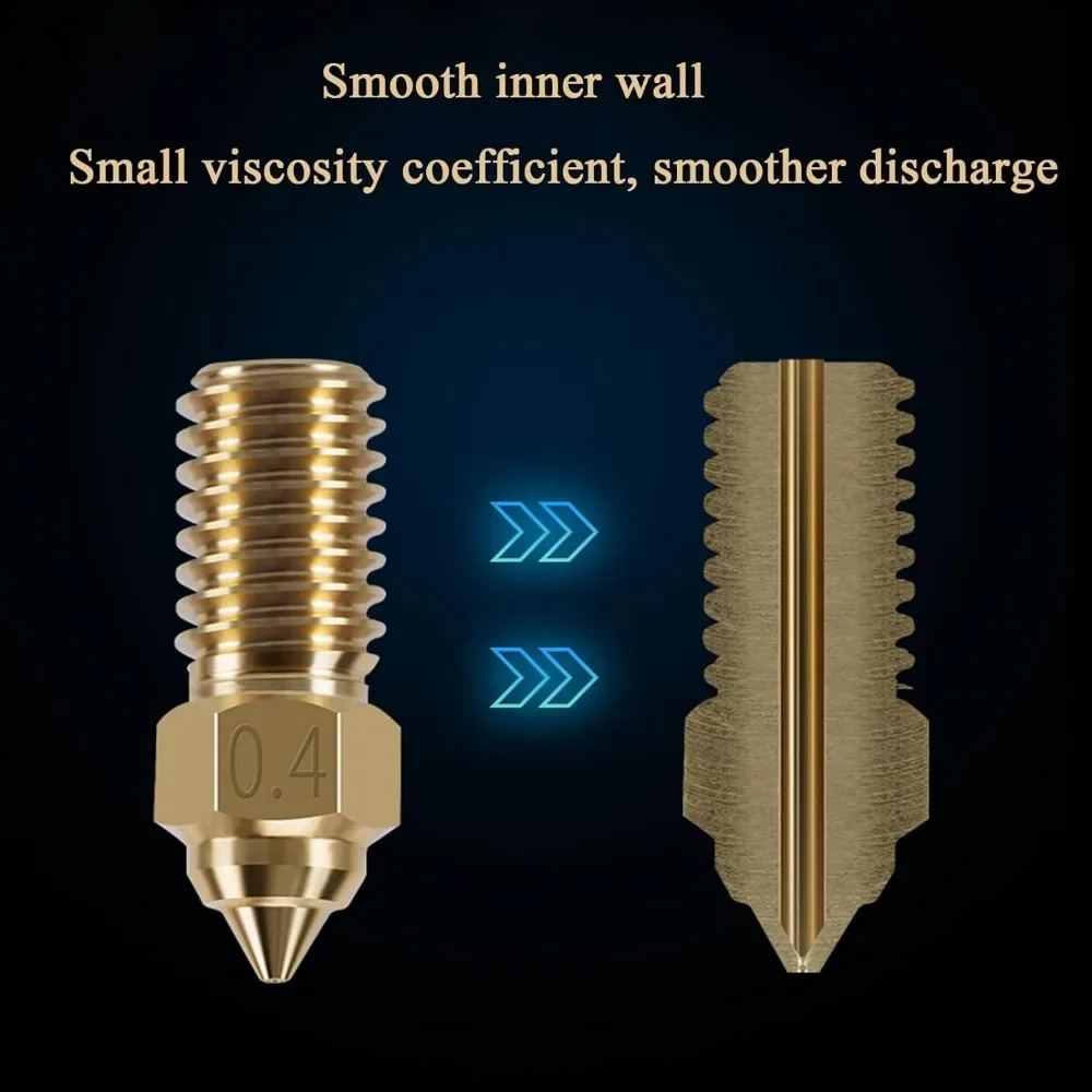 5/10 قطع من فوهات الطباعة ثلاث - مراجعة 3D Printer Nozzle Brass وسعره