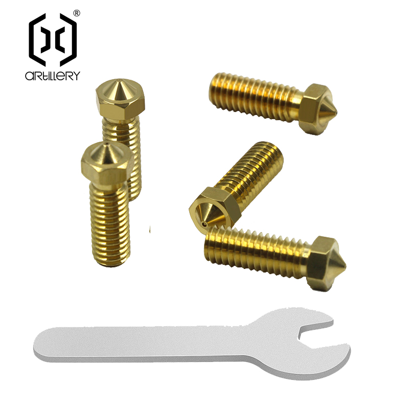 E3D النحاس فوهة 0.2/0.4/0.6/0. - مراجعة 3D Printer Nozzle Brass وسعره