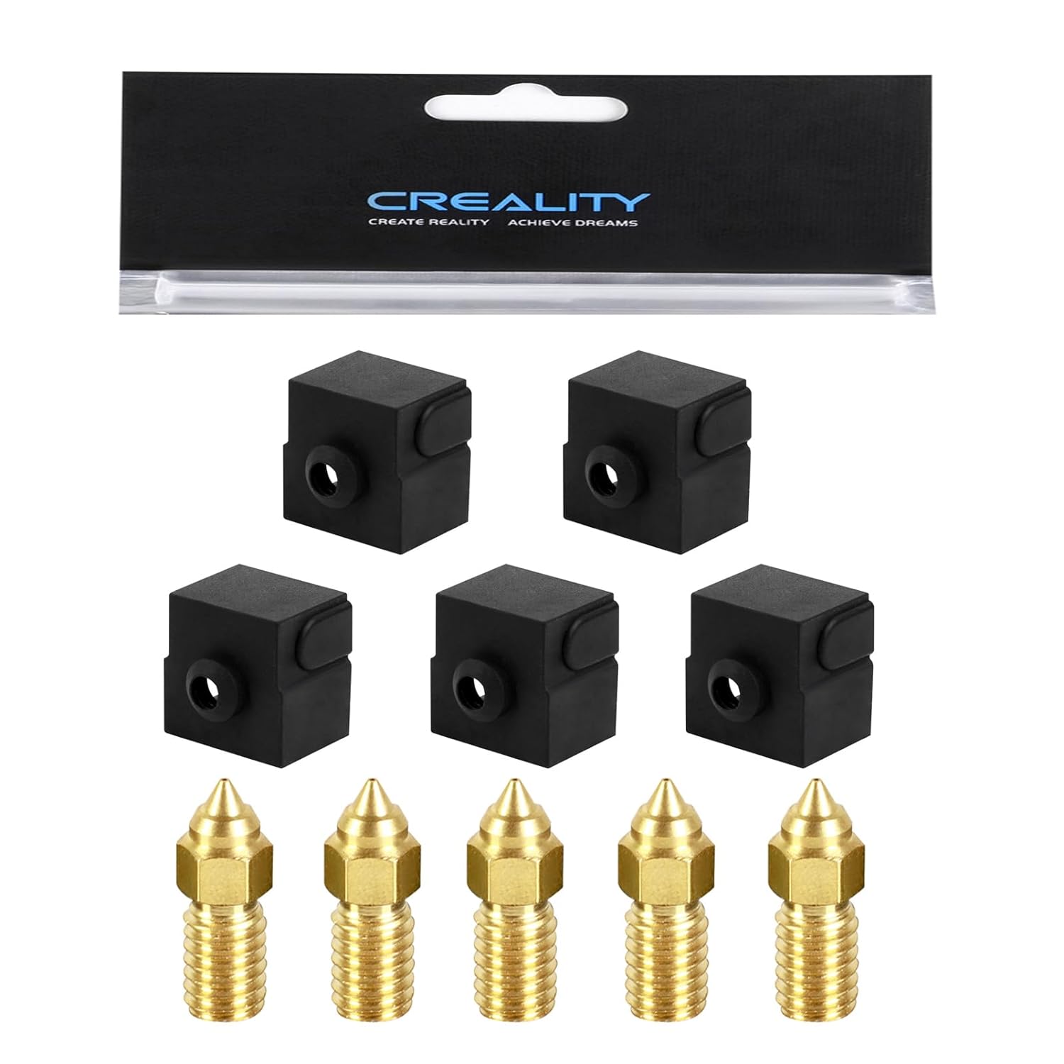فوهة كرياليتي إندر 3 V3 SE مع  - مراجعة 3D Printer Nozzle Brass وسعره