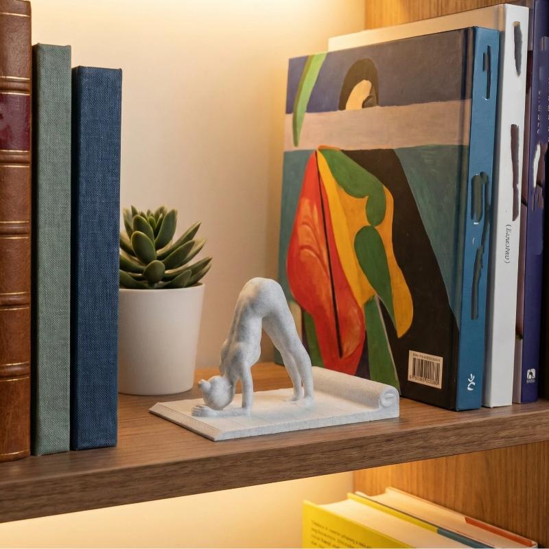 حامل هاتف على شكل فتاة تمارس ا - مراجعة 3D Printing And Additive Manufacturing وسعره